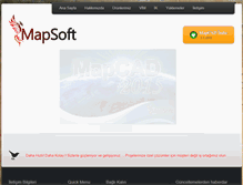 Tablet Screenshot of mapsoft.com.tr